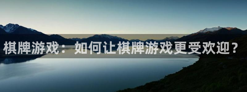 im电竞技术有限公司：棋牌游戏：如何让棋牌游戏更受欢迎？